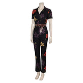 The Fall Guy Jody Moreno Adult Printed Women Jumpsuit With Belt Cosplay Costume Outfits Halloween Carnival Suit
